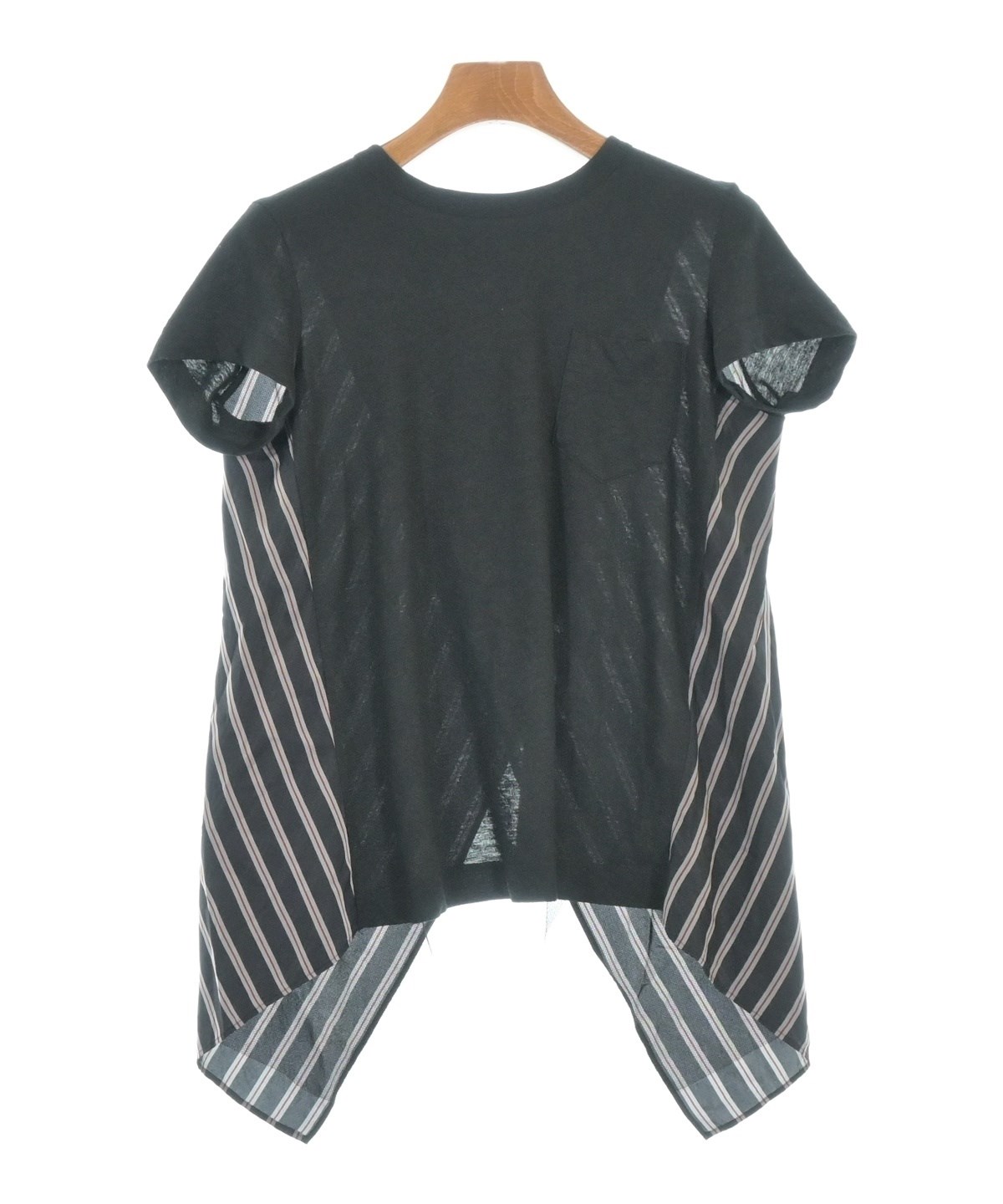 sacai（サカイ）Tシャツ・カットソー 黒 サイズ:2(M位) レディース