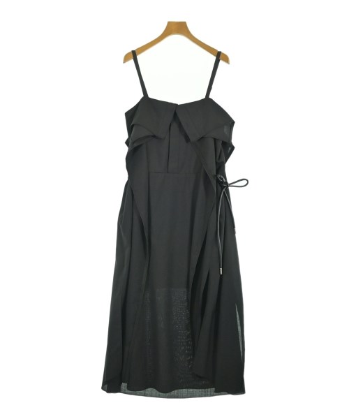 sacai（サカイ）ワンピース 黒 サイズ:1(S位) レディース