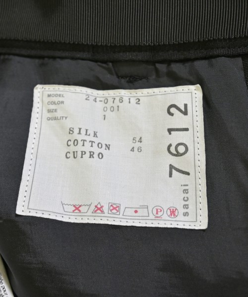 sacai（サカイ）その他 黒 サイズ:1(S位) レディース/2200704299047