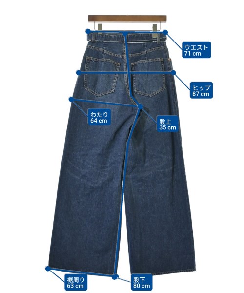 sacai（サカイ）デニムパンツ 紺 サイズ:1(S位) レディース/2200704299092
