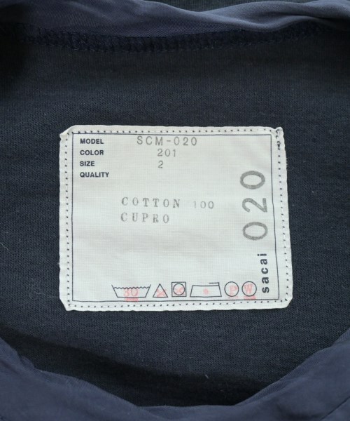 sacai（サカイ）Tシャツ・カットソー 紺 サイズ:2(M位) メンズ/2200704645042