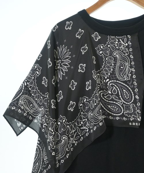 sacai（サカイ）Tシャツ・カットソー 黒 サイズ:2(M位) レディース/2200704855069