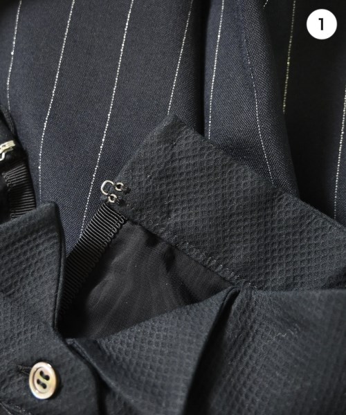 sacai（サカイ）ブラウス 紺 サイズ:2(M位)/1(S位) レディース/2200704874039