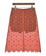 sacai（サカイ）ひざ丈スカート オレンジ サイズ:2(M位) レディース/2200705599238