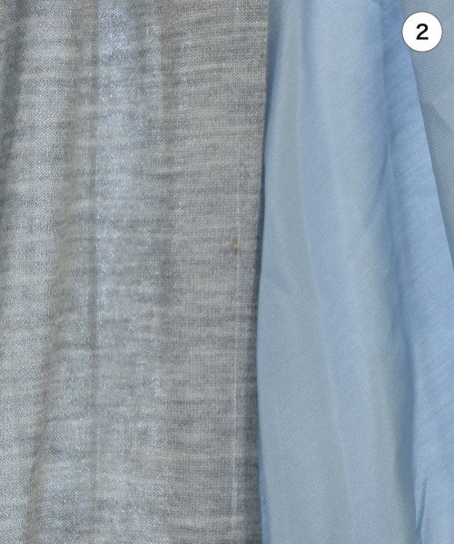 sacai（サカイ）ニット・セーター グレー サイズ:3(L位) レディース/2200704297487