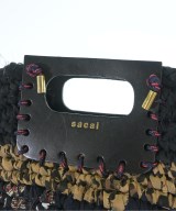 sacai（サカイ）かごバッグ 黒 サイズ:- レディース/2200699543330
