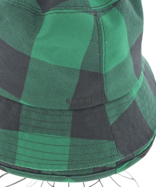 sacai（サカイ）ハット 緑 サイズ:3 レディース/2200707584027