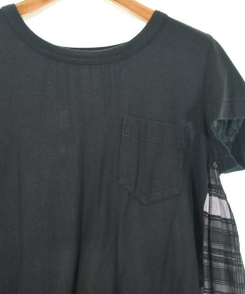 sacai（サカイ）Tシャツ・カットソー 黒 サイズ:4(XL位) レディース/2200708011058