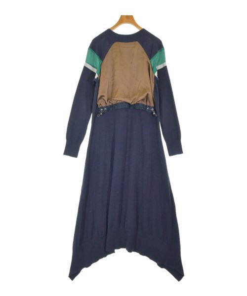 sacai（サカイ）ワンピース 紺 サイズ:2(M位) レディース/2200709819059