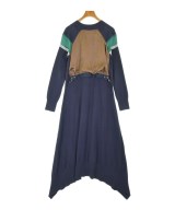 sacai（サカイ）ワンピース 紺 サイズ:2(M位) レディース/2200709819059