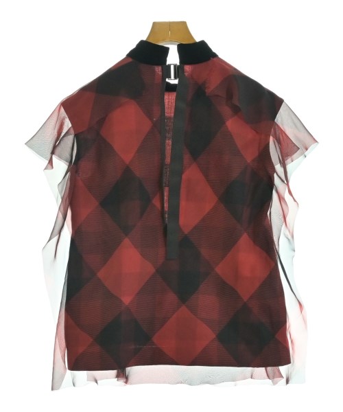 sacai（サカイ）ブラウス 赤 サイズ:2(M位) レディース/2200710163042