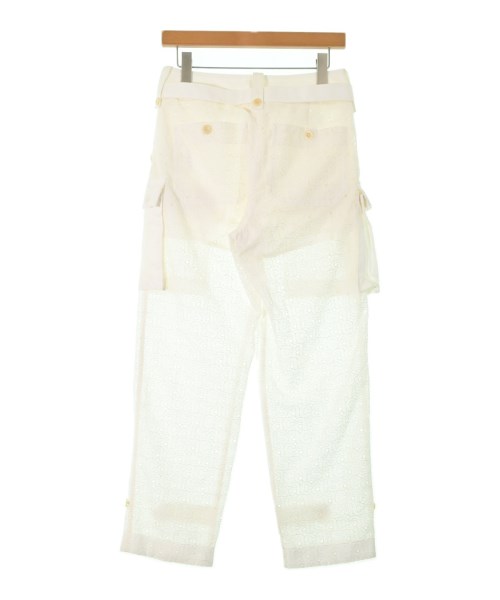 sacai（サカイ）カーゴパンツ 白 サイズ:1(S位) レディース/2200659818041