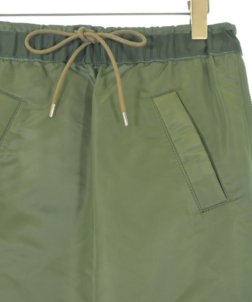 sacai（サカイ）ロング・マキシ丈スカート カーキ サイズ:0(XS位) レディース/2200662365013