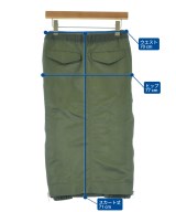 sacai（サカイ）ロング・マキシ丈スカート カーキ サイズ:0(XS位) レディース/2200662365013