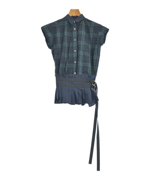 sacai(サカイ)カジュアルシャツ 紺 サイズ:1(S位)/2200662624028