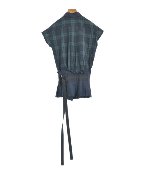 sacai（サカイ）カジュアルシャツ 紺 サイズ:1(S位) レディース/2200662624028