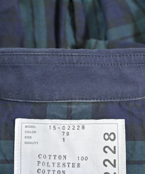 sacai（サカイ）カジュアルシャツ 紺 サイズ:1(S位) レディース/2200662624028