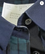 sacai（サカイ）カジュアルシャツ 紺 サイズ:1(S位) レディース/2200662624028