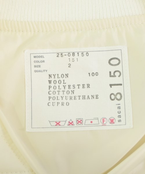 sacai（サカイ）その他 白 サイズ:2(M位) レディース/2200662700043