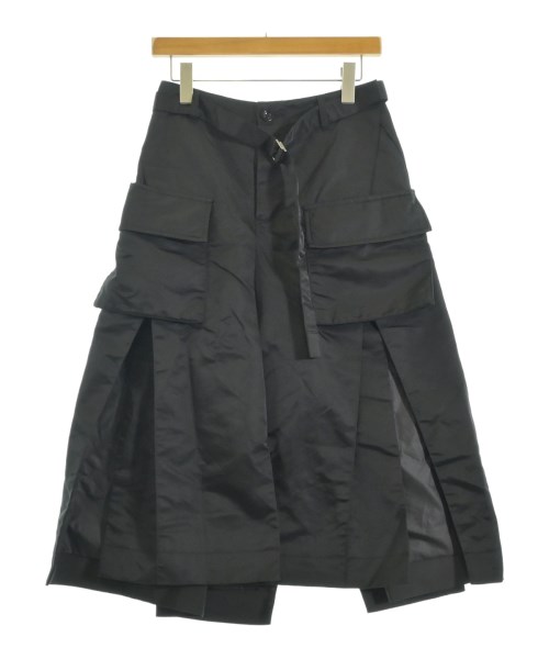 sacai(サカイ)ロング・マキシ丈スカート 黒 サイズ:1(S位)/2200663301010