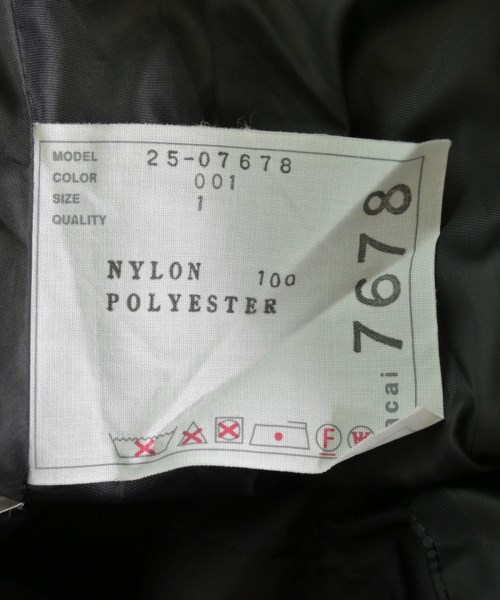 sacai（サカイ）ロング・マキシ丈スカート 黒 サイズ:1(S位) レディース/2200663301010