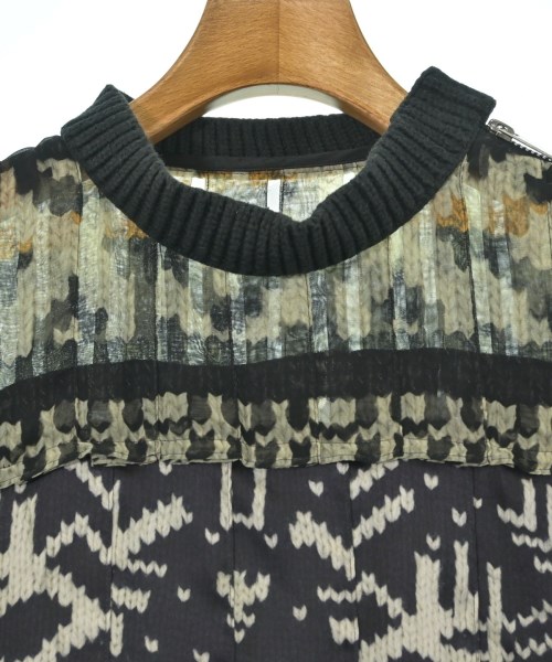 sacai（サカイ）ブラウス 紺 サイズ:3(L位) レディース/2200665125126