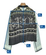 sacai（サカイ）ブラウス 紺 サイズ:3(L位) レディース/2200665125126