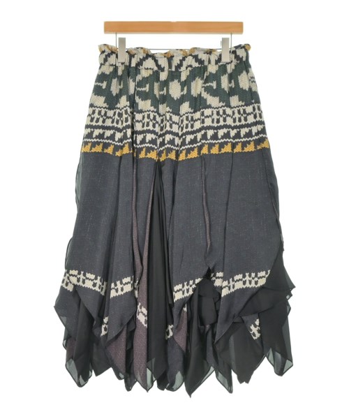 sacai（サカイ）ロング・マキシ丈スカート 黒 サイズ:3(L位) レディース/2200665125133