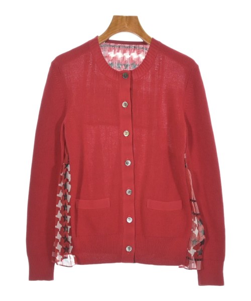 sacai(サカイ)カーディガン 赤 サイズ:1(S位)/2200665174063