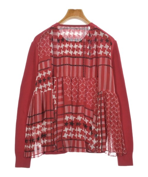 sacai（サカイ）カーディガン 赤 サイズ:1(S位) レディース/2200665174063