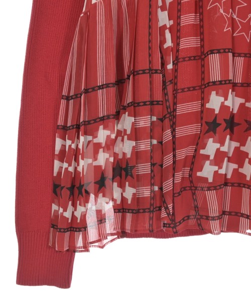 sacai（サカイ）カーディガン 赤 サイズ:1(S位) レディース/2200665174063