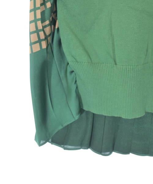 sacai（サカイ）ニット・セーター 緑 サイズ:1(S位) レディース/2200659383143