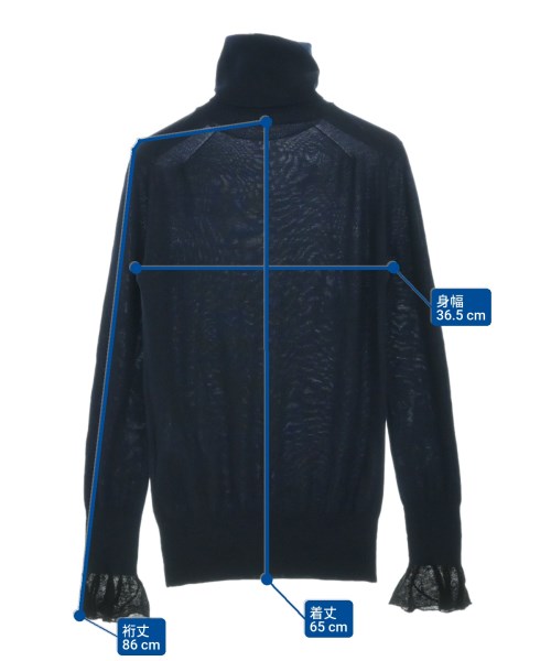 sacai（サカイ）ニット・セーター 紺 サイズ:1(S位) レディース/2200662860327