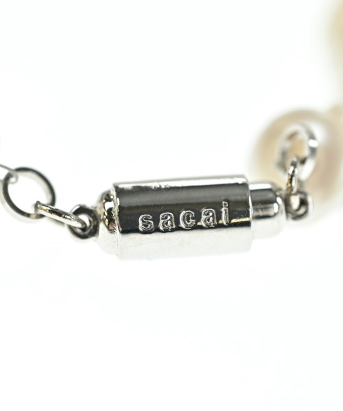 sacai（サカイ）ネックレス 白 サイズ:- レディース/2200664839062