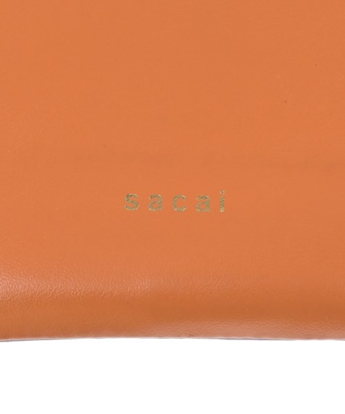 sacai（サカイ）財布・コインケース オレンジ サイズ:- レディース/2200664839079