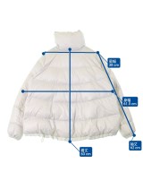 sacai（サカイ）ダウンジャケット/ダウンベスト 白 サイズ:2(M位) レディース/2200665688010