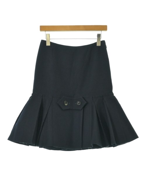 sacai（サカイ）ひざ丈スカート 紺 サイズ:2(M位) レディース/2200655692119