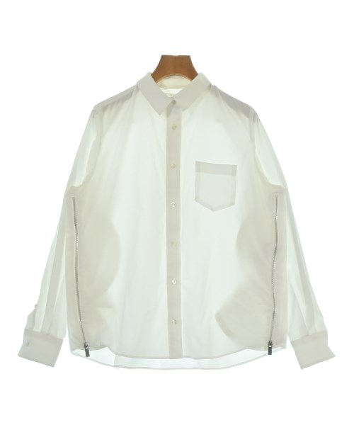sacai(サカイ)カジュアルシャツ 白 サイズ:4(XL位)/2200666598042
