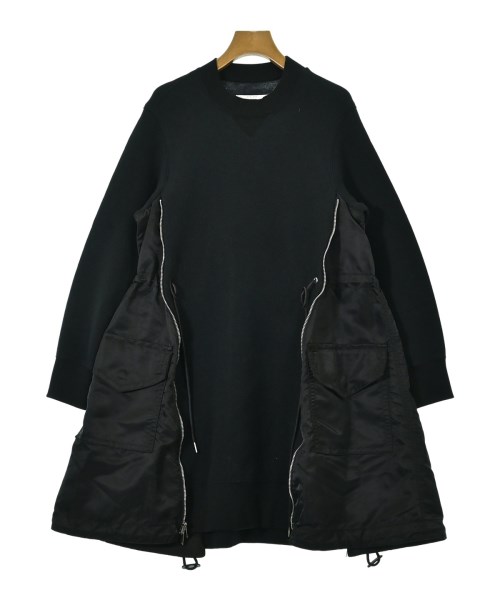 sacai(サカイ)ワンピース 黒 サイズ:3(L位)/2200666697028