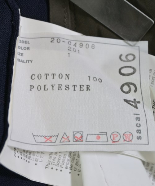 sacai（サカイ）ニット・セーター 紺 サイズ:1(S位) レディース/2200666789037