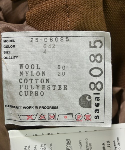 sacai（サカイ）その他 茶 サイズ:4(XL位) レディース/2200662891017