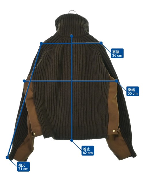 sacai（サカイ）その他 茶 サイズ:4(XL位) レディース/2200662891017