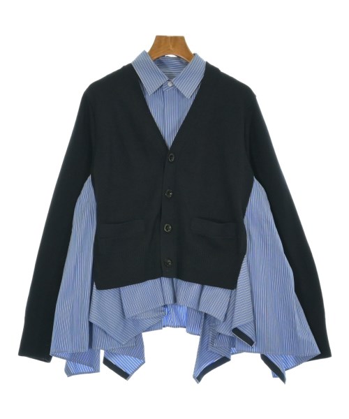 sacai(サカイ)カーディガン 紺 サイズ:2(M位)/2200664055059