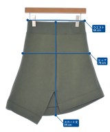 sacai（サカイ）ミニスカート カーキ サイズ:1(S位) レディース/2200667267152