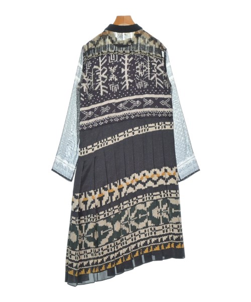 sacai（サカイ）ワンピース 黒 サイズ:1(S位) レディース/2200667699038