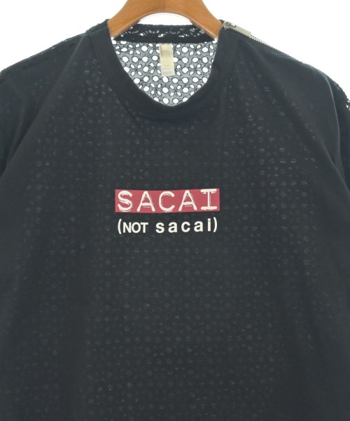 sacai（サカイ）Tシャツ・カットソー 黒 サイズ:F レディース/2200665168123