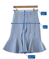 sacai（サカイ）ひざ丈スカート 青 サイズ:1(S位) レディース/2200669123012