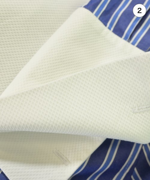 sacai（サカイ）カジュアルシャツ 青 サイズ:2(M位) レディース/2200669330045