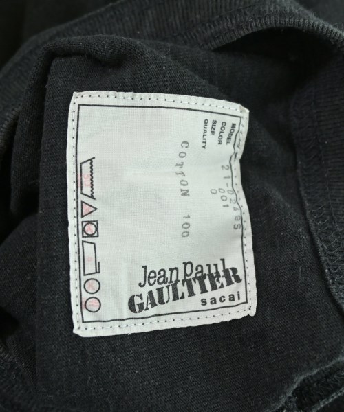 sacai（サカイ）Tシャツ・カットソー 黒 サイズ:0(XS位) レディース/2200670125043