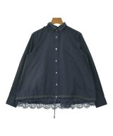 sacai（サカイ）ブラウス 紺 サイズ:3(L位) レディース/2200671063023